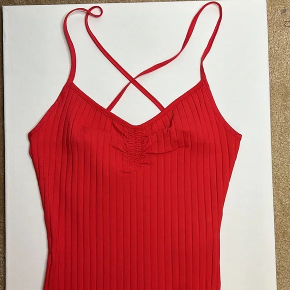 Zara Ribbed bodysuit Tank - Picture 4 of 7